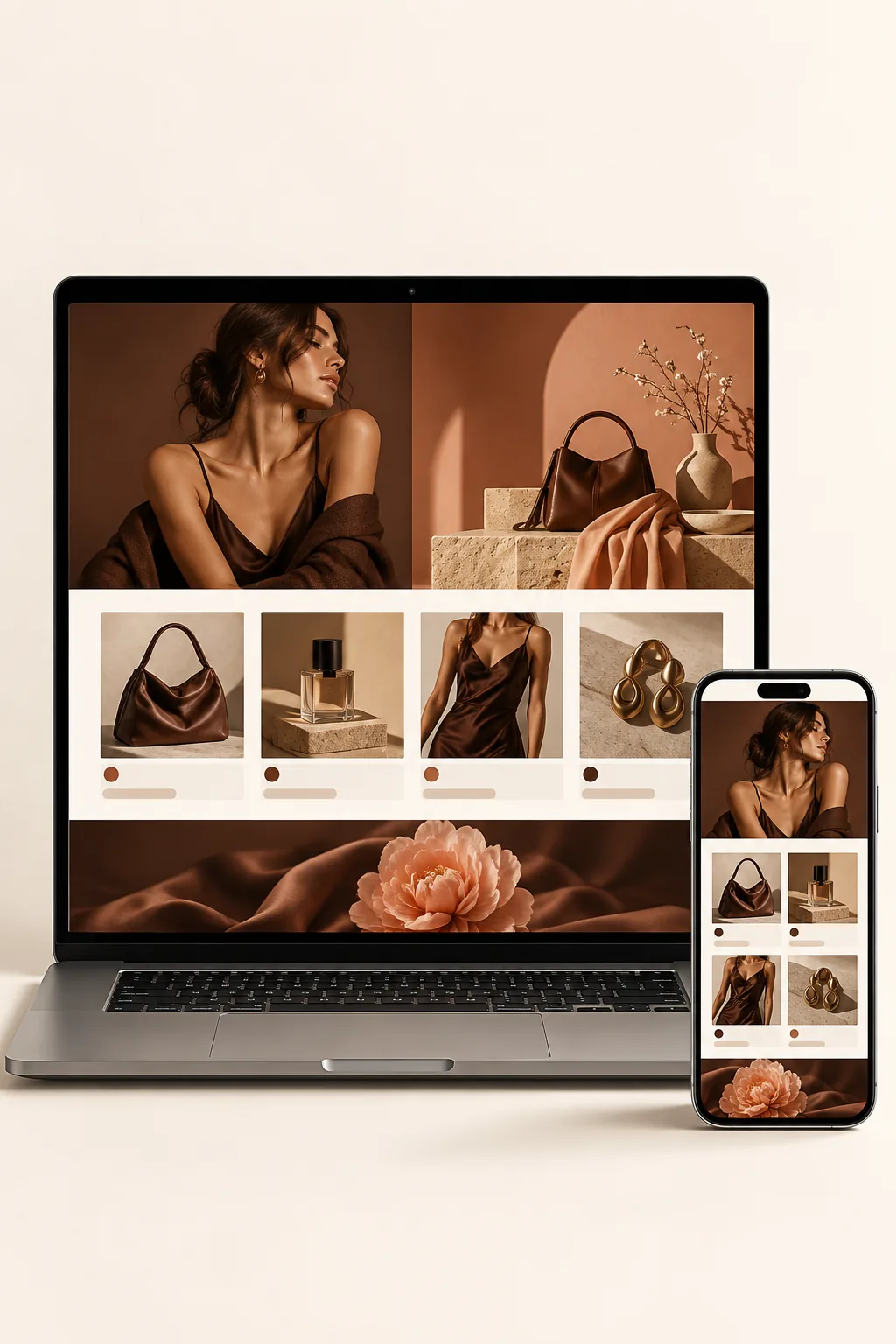 Shopify store design by PRIKTON