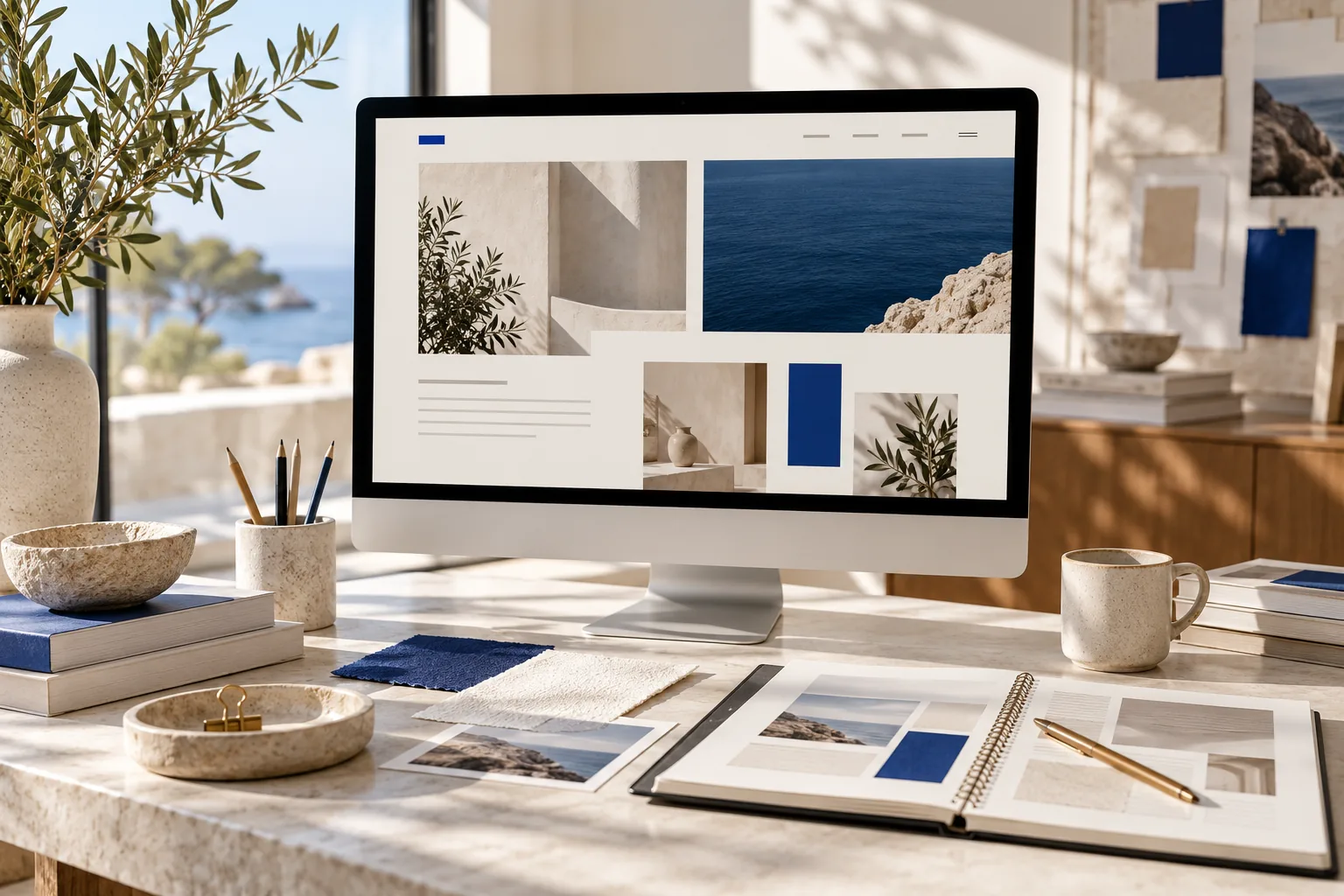 Custom website design preview